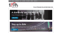 Desktop Screenshot of excelmicro.com